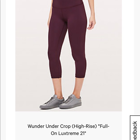 lululemon athletica Pants - Lululemon crop pants! lululemon athletica Pants - Lululemon crop pants!